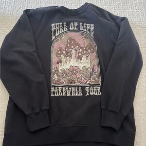 oversized graphic crewneck hollister